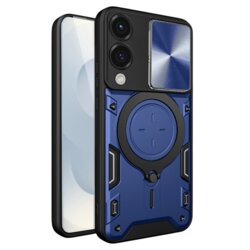 Husa Samsung Galaxy S25 Edge Techsuit CamGuard Pro, albastru