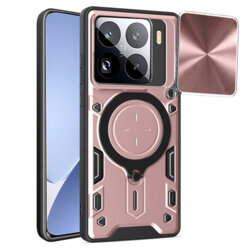 Husa Xiaomi 15 Pro Techsuit CamGuard Pro, roz auriu
