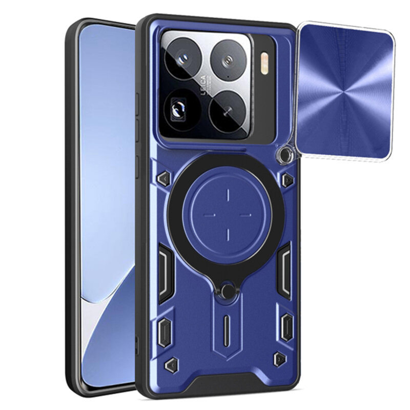 Husa Xiaomi 15 Pro Techsuit CamGuard Pro, albastru