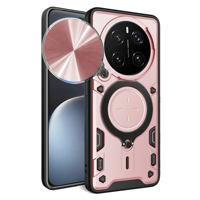 Husa Honor Magic7 Pro Techsuit CamGuard Pro, roz auriu