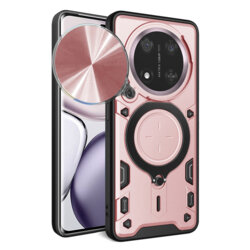 Husa Honor Magic7 Lite Techsuit CamGuard Pro, roz auriu