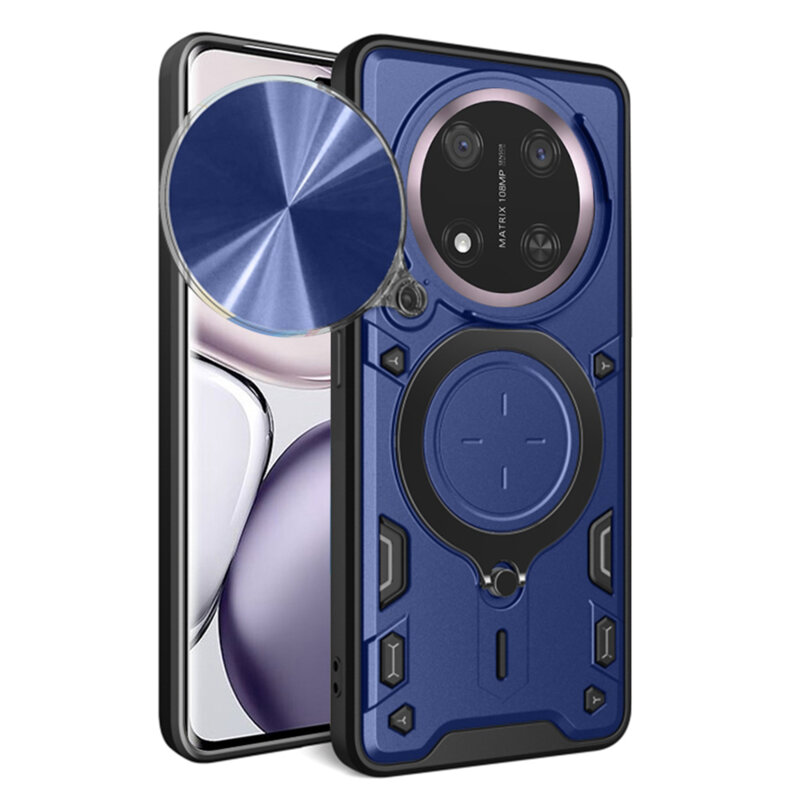 Husa Honor Magic7 Lite Techsuit CamGuard Pro, albastru