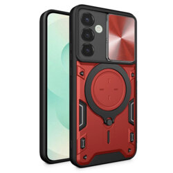 Husa Samsung Galaxy S25 Plus Techsuit CamGuard Pro, rosu