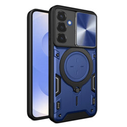 Husa Samsung Galaxy S25 Techsuit CamGuard Pro, albastru