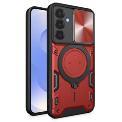 Husa Samsung Galaxy S25 Techsuit CamGuard Pro, rosu