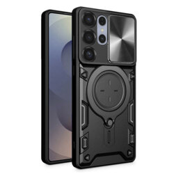 Husa Samsung Galaxy S25 Ultra Techsuit CamGuard Pro, negru