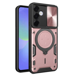 Husa Samsung Galaxy A36 5G Techsuit CamGuard Pro, roz auriu