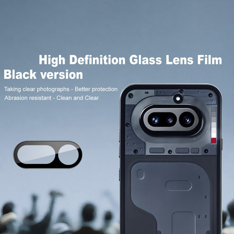 Folie camera Nothing Phone (4a) Techsuit Full Glass, negru