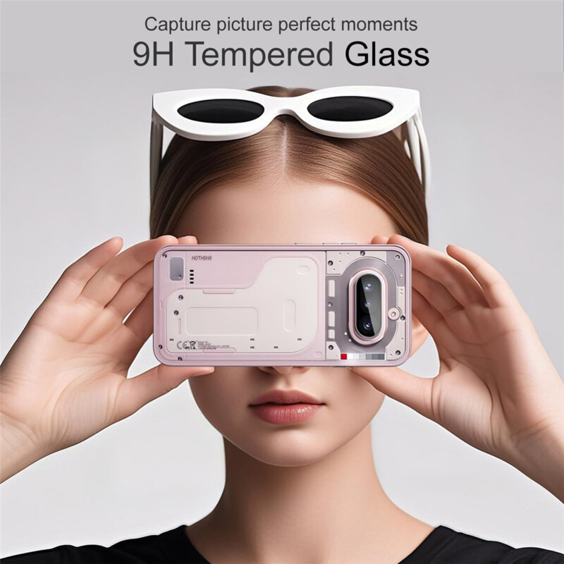 Folie camera Nothing Phone (4a) Techsuit Full Glass, negru
