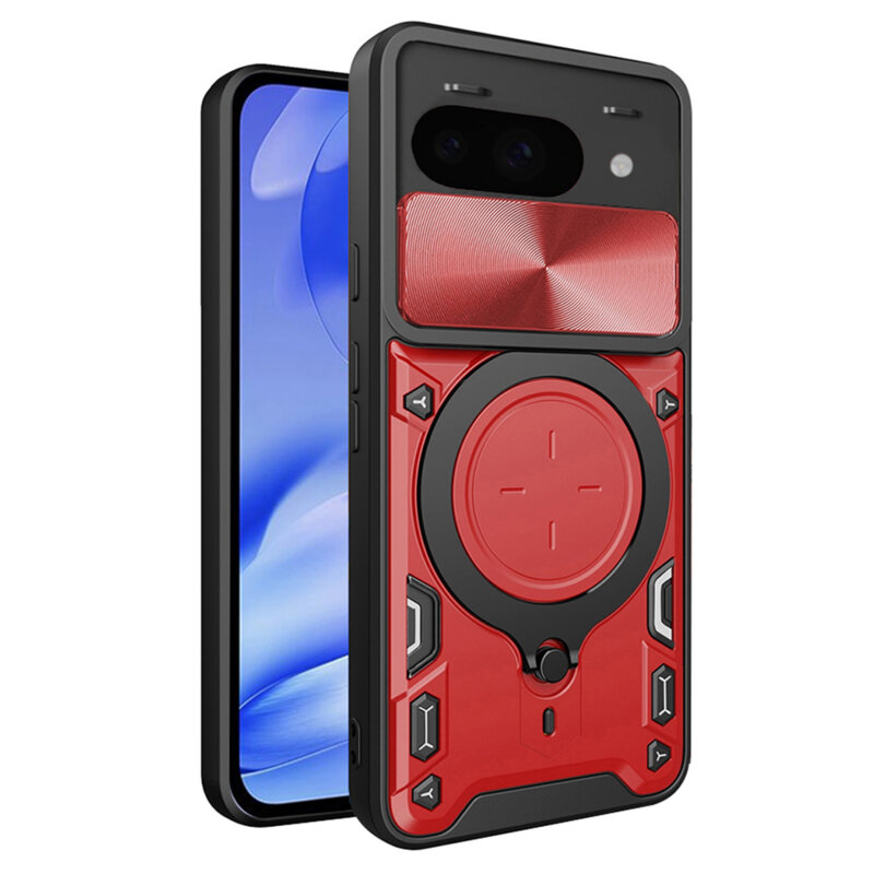 Husa Google Pixel 9a Techsuit CamGuard Pro, rosu