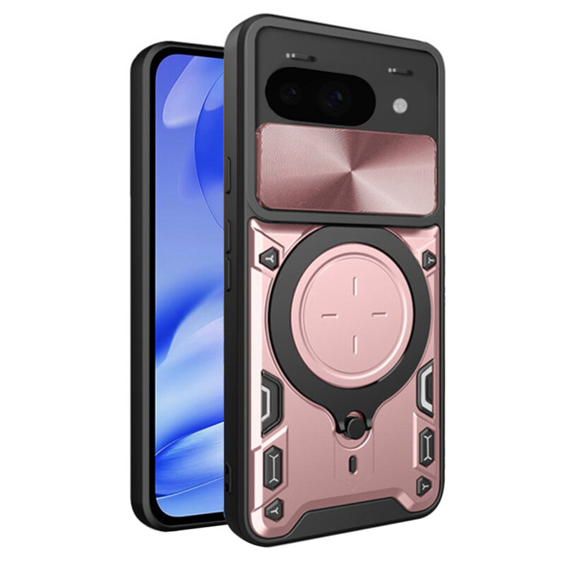 Husa Google Pixel 9a Techsuit CamGuard Pro, roz auriu
