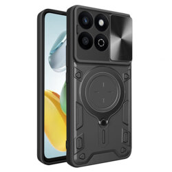 Husa Honor 200 Smart Techsuit CamGuard Pro, negru