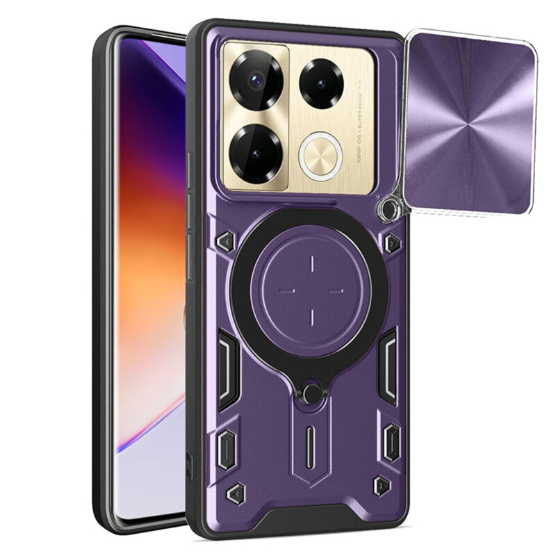 Husa Infinix Note 40 Pro+ Techsuit CamGuard Pro, mov
