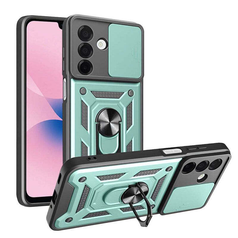 Husa Samsung Galaxy A27 5G protectie camera Techsuit CamShield Series, verde