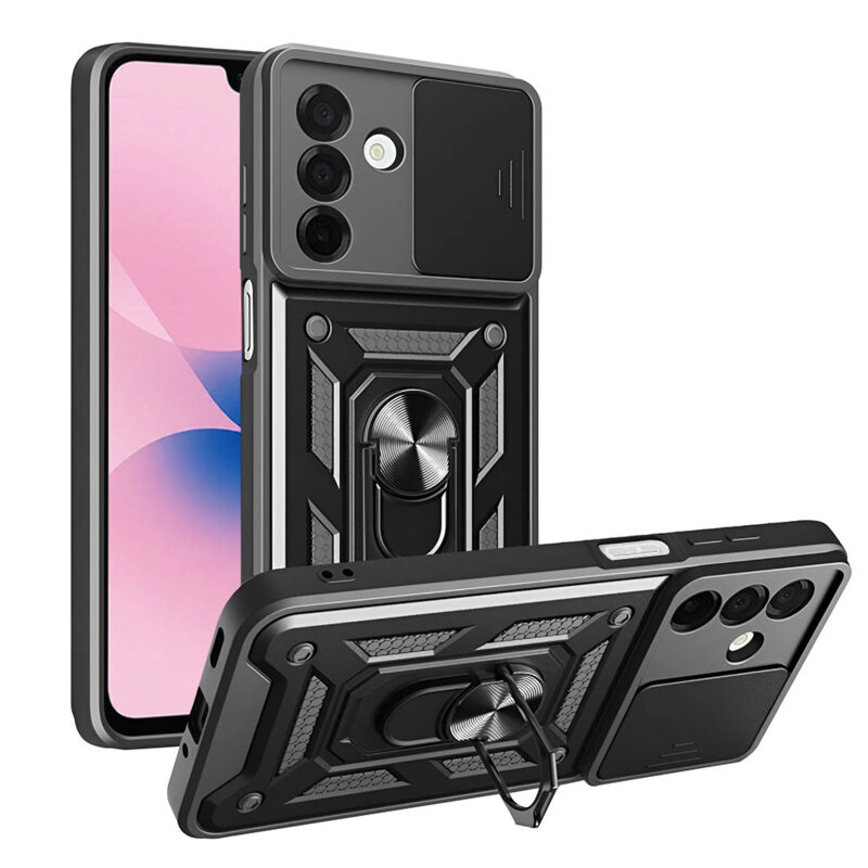 Husa Samsung Galaxy A27 5G protectie camera Techsuit CamShield Series, negru