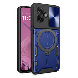 Husa Motorola Moto G55 Techsuit CamGuard Pro, albastru