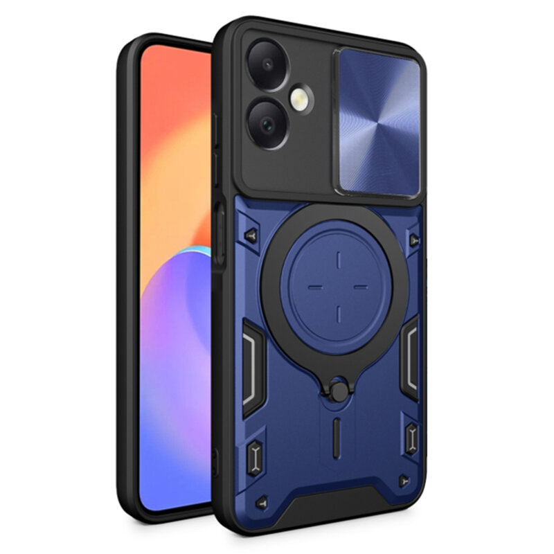 Husa Samsung Galaxy A06 4G Techsuit CamGuard Pro, albastru