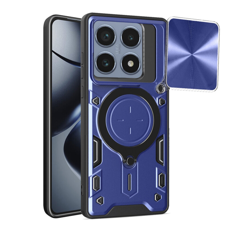 Husa Xiaomi 14T Pro Techsuit CamGuard Pro, albastru