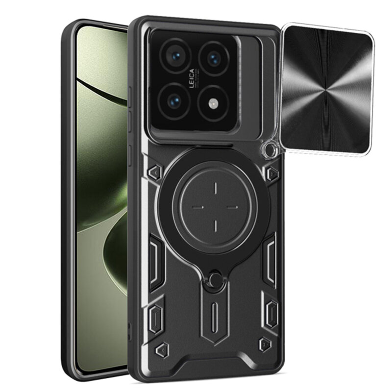 Husa Xiaomi 14T Techsuit CamGuard Pro, negru