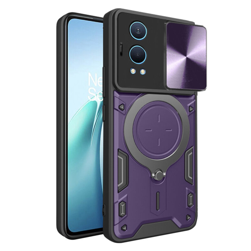 Husa OnePlus Nord CE4 Lite Techsuit CamGuard Pro, mov