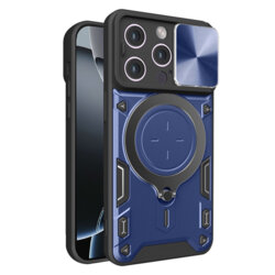 Husa iPhone 16 Pro Techsuit CamGuard Pro, albastru