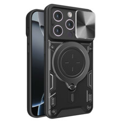 Husa iPhone 16 Pro Techsuit CamGuard Pro, negru