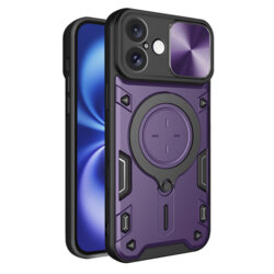 Husa iPhone 16 Techsuit CamGuard Pro, mov