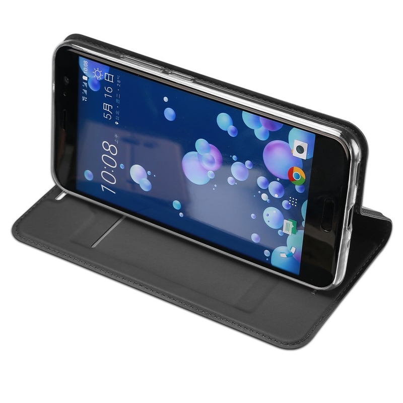Husa HTC U11 Dux Ducis Flip Stand Book - Gri