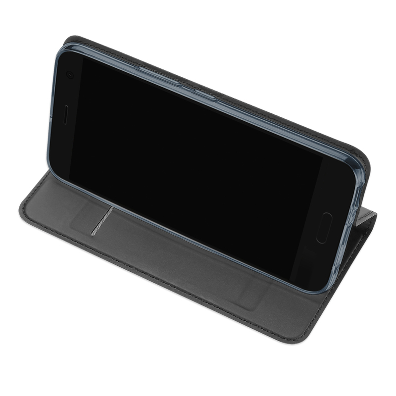 Husa HTC U11 Life Dux Ducis Flip Stand Book - Gri