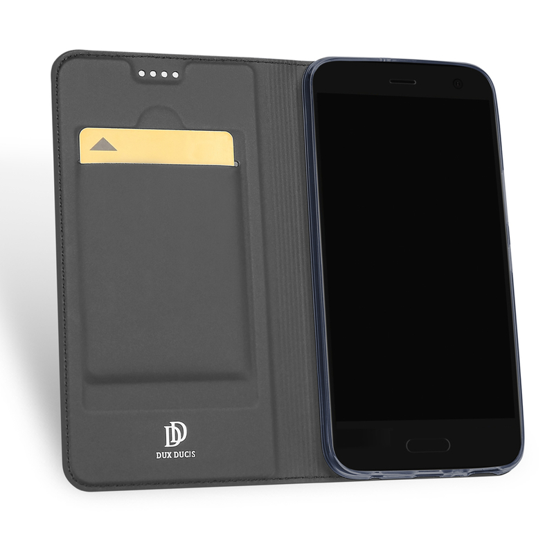 Husa HTC U11 Life Dux Ducis Flip Stand Book - Gri