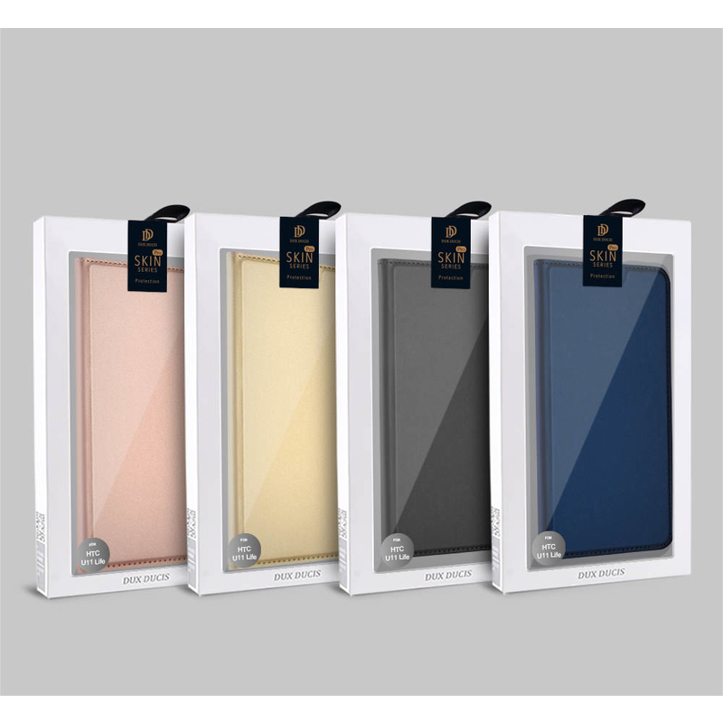 Husa HTC U11 Life Dux Ducis Flip Stand Book - Gri