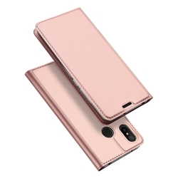 Husa Xiaomi Redmi Note 6 Pro Dux Ducis Flip Stand Book - Roz