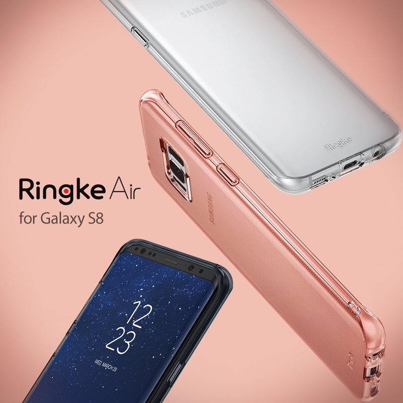 Husa Samsung Galaxy S8 Ringke Air - Clear
