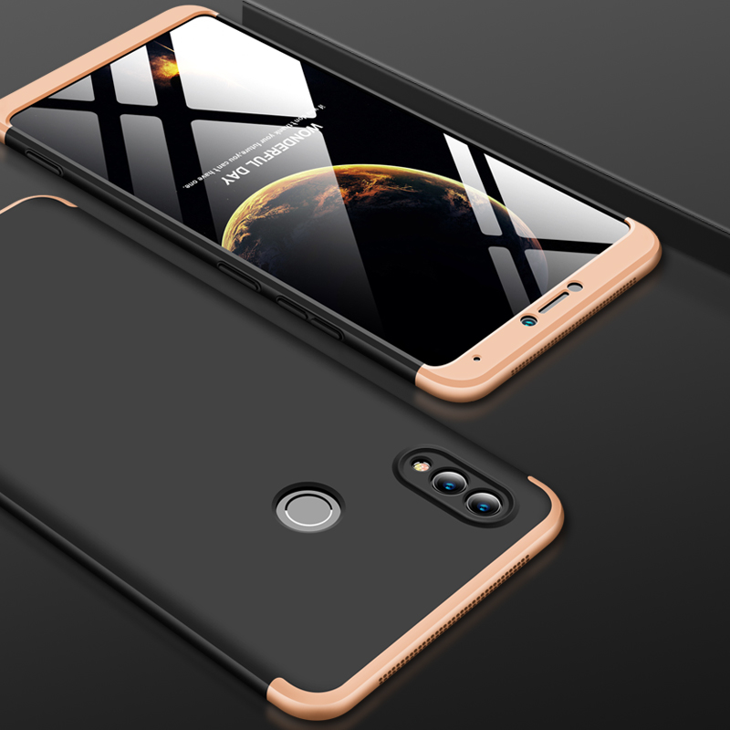 Husa Huawei Honor Note 10 GKK 360 Full Cover Negru-Auriu