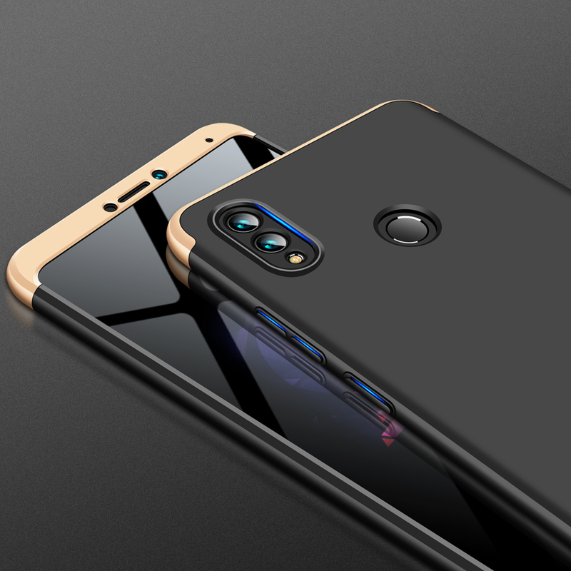 Husa Huawei Honor Note 10 GKK 360 Full Cover Negru-Auriu