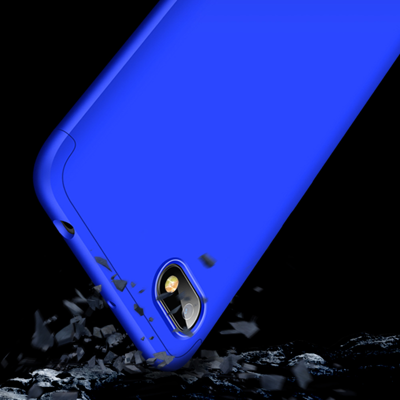 Husa Xiaomi Redmi 6A GKK 360 Full Cover Albastru