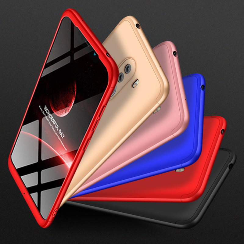 Husa Xiaomi Pocophone F1 GKK 360 Full Cover Negru-Rosu