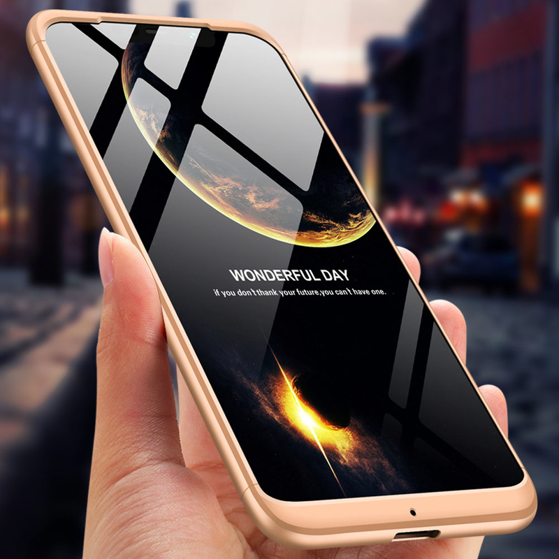 Husa Xiaomi Pocophone F1 GKK 360 Full Cover Auriu