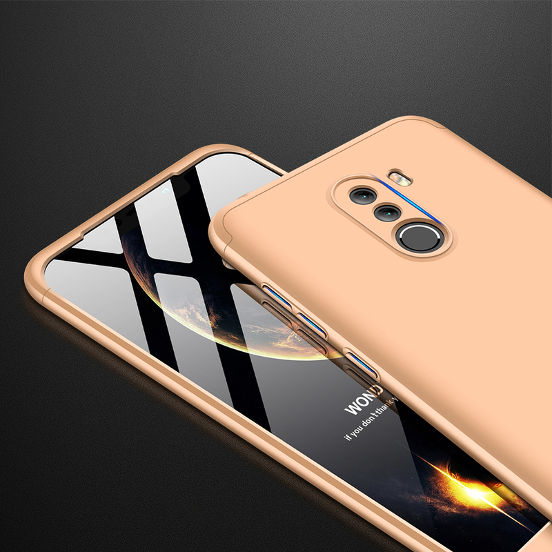 Husa Xiaomi Pocophone F1 GKK 360 Full Cover Auriu