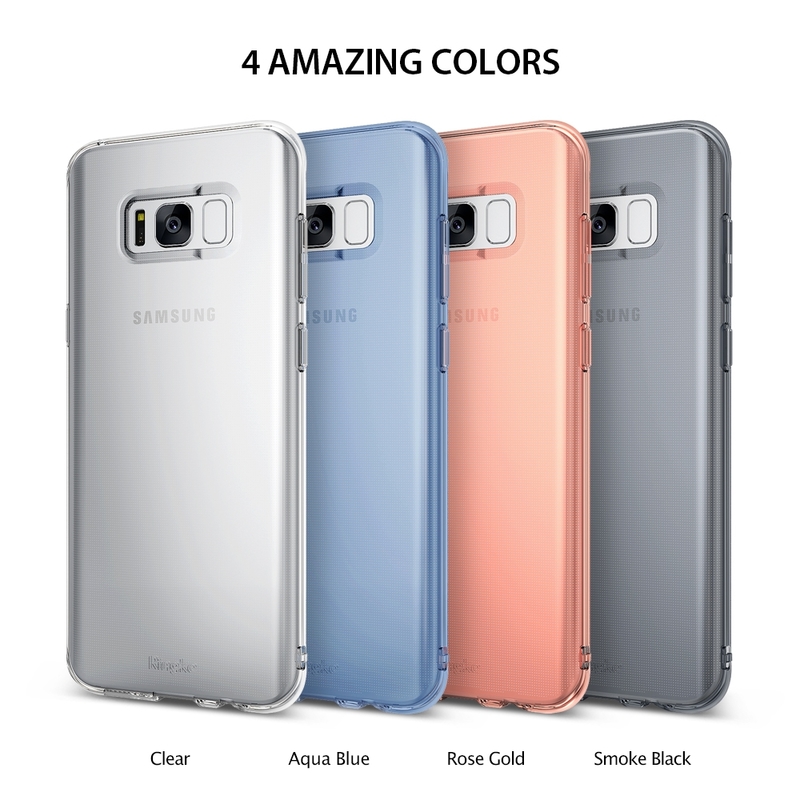 Husa Samsung Galaxy S8+, S8 Plus Ringke Air - Clear