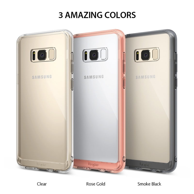 Husa Samsung Galaxy S8+, S8 Plus Ringke Fusion - Clear