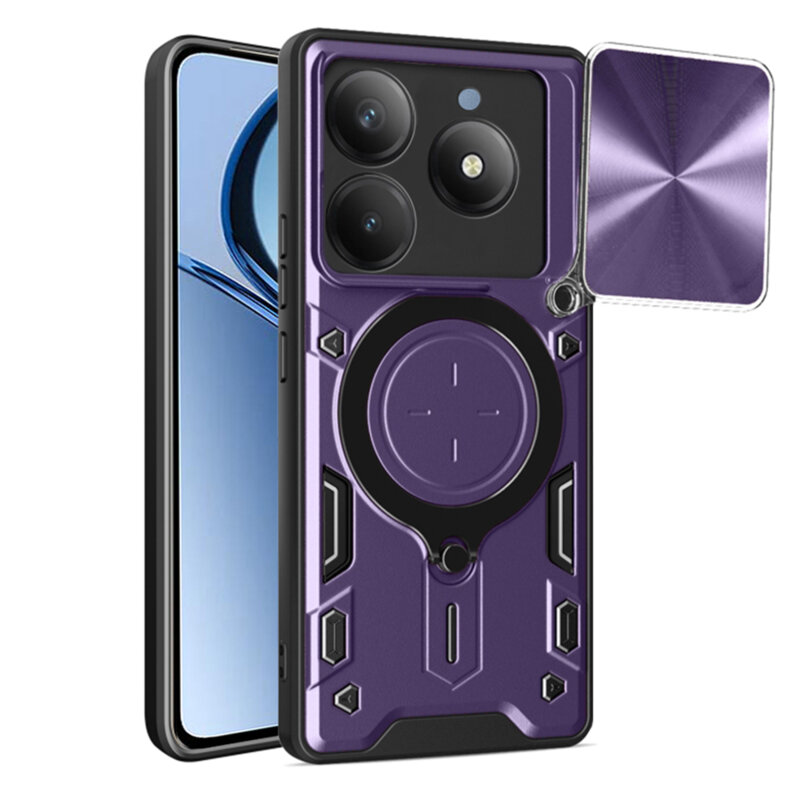 Husa Realme C63 Techsuit CamGuard Pro, mov