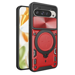 Husa Google Pixel 9 Pro Techsuit CamGuard Pro, rosu