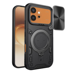 Husa Honor 600 Techsuit CamGuard Pro, negru