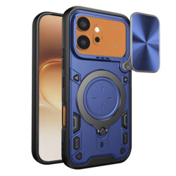 Husa Honor 600 Techsuit CamGuard Pro, albastru