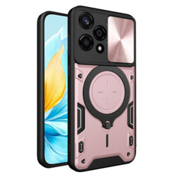 Husa Honor 200 Lite Techsuit CamGuard Pro, roz auriu