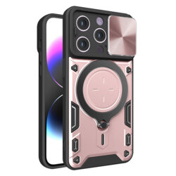 Husa iPhone 14 Pro Techsuit CamGuard Pro, roz auriu