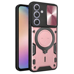 Husa Samsung Galaxy A54 Techsuit CamGuard Pro, roz auriu