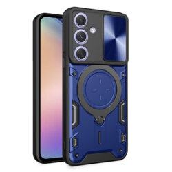 Husa Samsung Galaxy A54 Techsuit CamGuard Pro, albastru