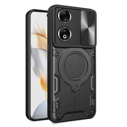 Husa Honor 90 Smart Techsuit CamGuard Pro, negru